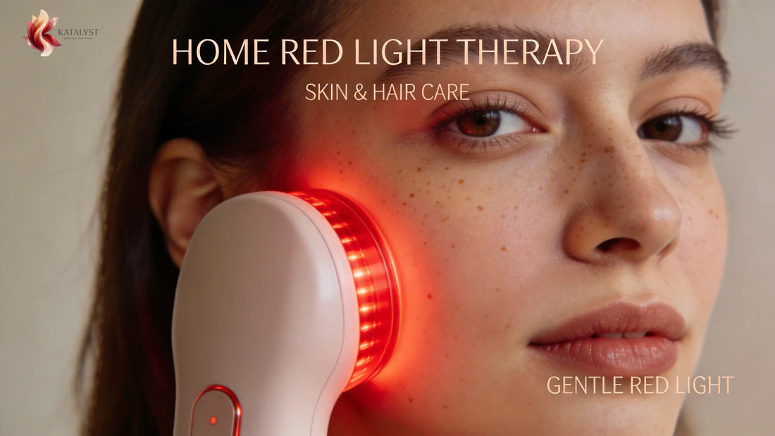 KATALYST red light therapy for skin repair and rejuvenation — Harvard Medical School review on photobiomodulation as an all-round dermatological wellness treatment for tone and texture