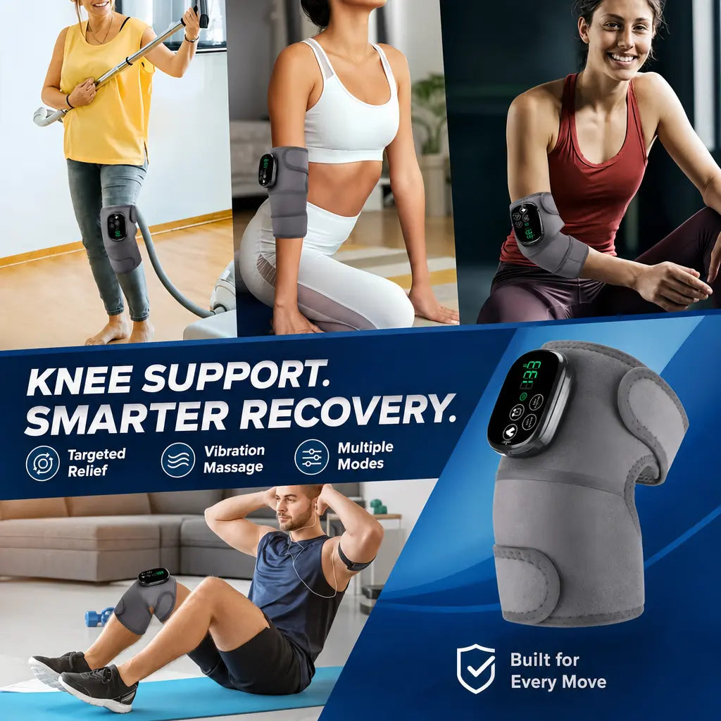 Katalyst 3-in-1 Cordless Red Light Brace — Knee · Elbow · Shoulder, Heat + Vibration