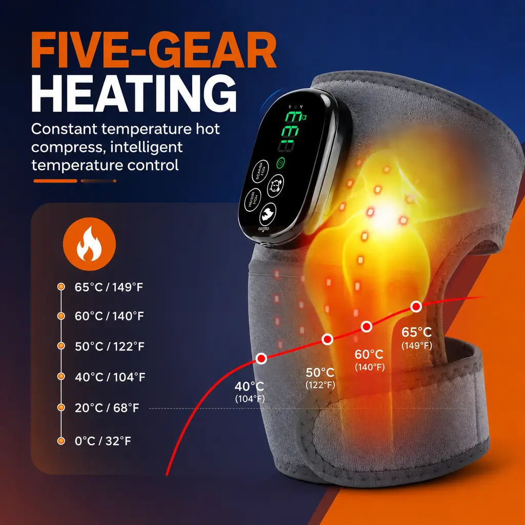 Katalyst 3-in-1 Cordless Red Light Brace — Knee · Elbow · Shoulder, Heat + Vibration