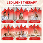 Katalyst 5-Head Red Light Therapy Lamp — 660nm & 850nm Dual Wavelength, Adjustable Floor Stand