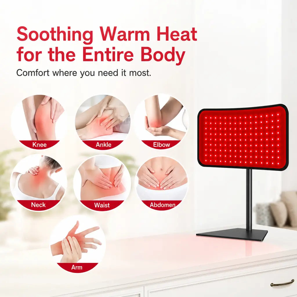 Katalyst 2-in-1 Red Light Therapy Lamp — Desktop + Wearable Belt, 3 Modes