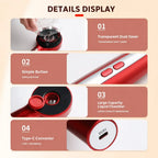 Katalyst S18 Red Light Hair Care Comb — 3 Lights, 5 Kneading Heads, Dual Angle