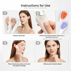 Katalyst F3 Photon LED Beauty Wand — Red + Blue Light, Ultrasonic