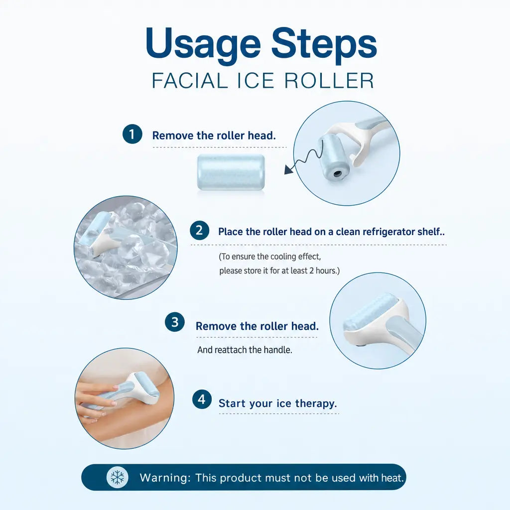 Katalyst Facial Ice Roller — 7.5cm Cooling Wheel