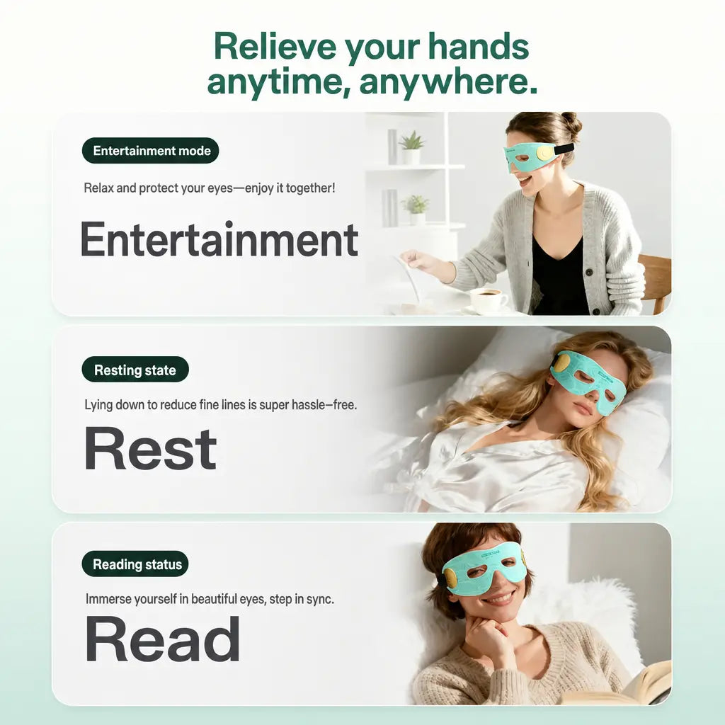 Katalyst M6 Silicone Eye Massager — Dual-Band NIR, 80 LEDs