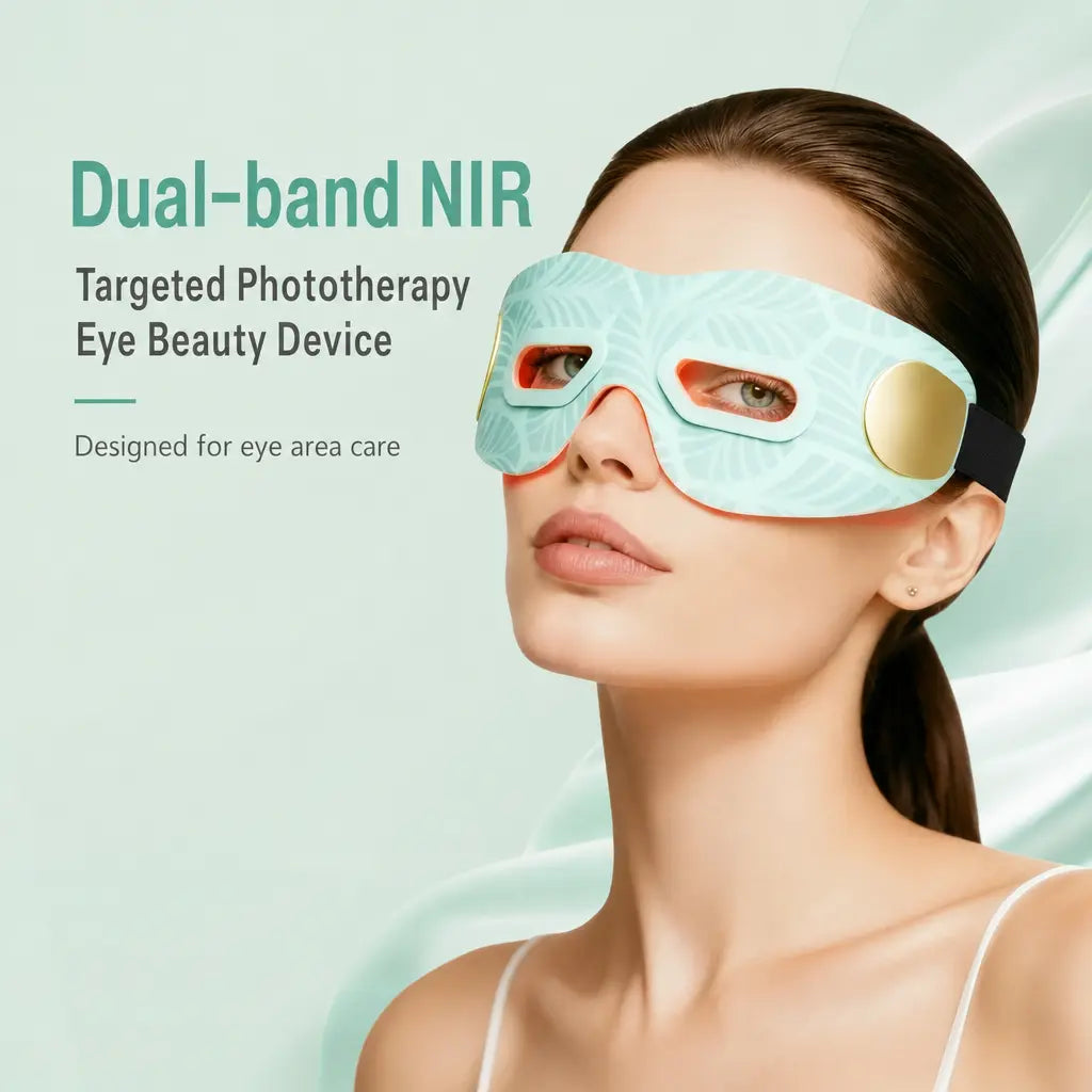Katalyst M6 Silicone Eye Massager — Dual-Band NIR, 80 LEDs