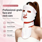 Katalyst LED Face & Neck Mask — 204 LEDs, 633nm + 850nm, 3 Energy Levels