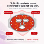 Katalyst LED Face & Neck Mask — 204 LEDs, 633nm + 850nm, 3 Energy Levels