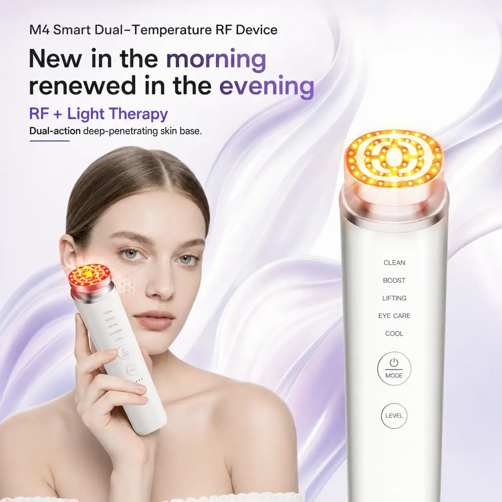 Katalyst M4 Smart Dual-Temp RF Beauty Device — RF + LED + EMS, IPX7
