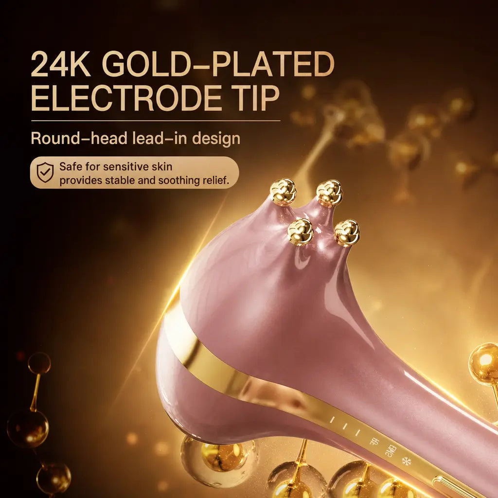 Katalyst 3-in-1 RF Beauty Device — RF + EMS + Cooling, 24K Gold Tip