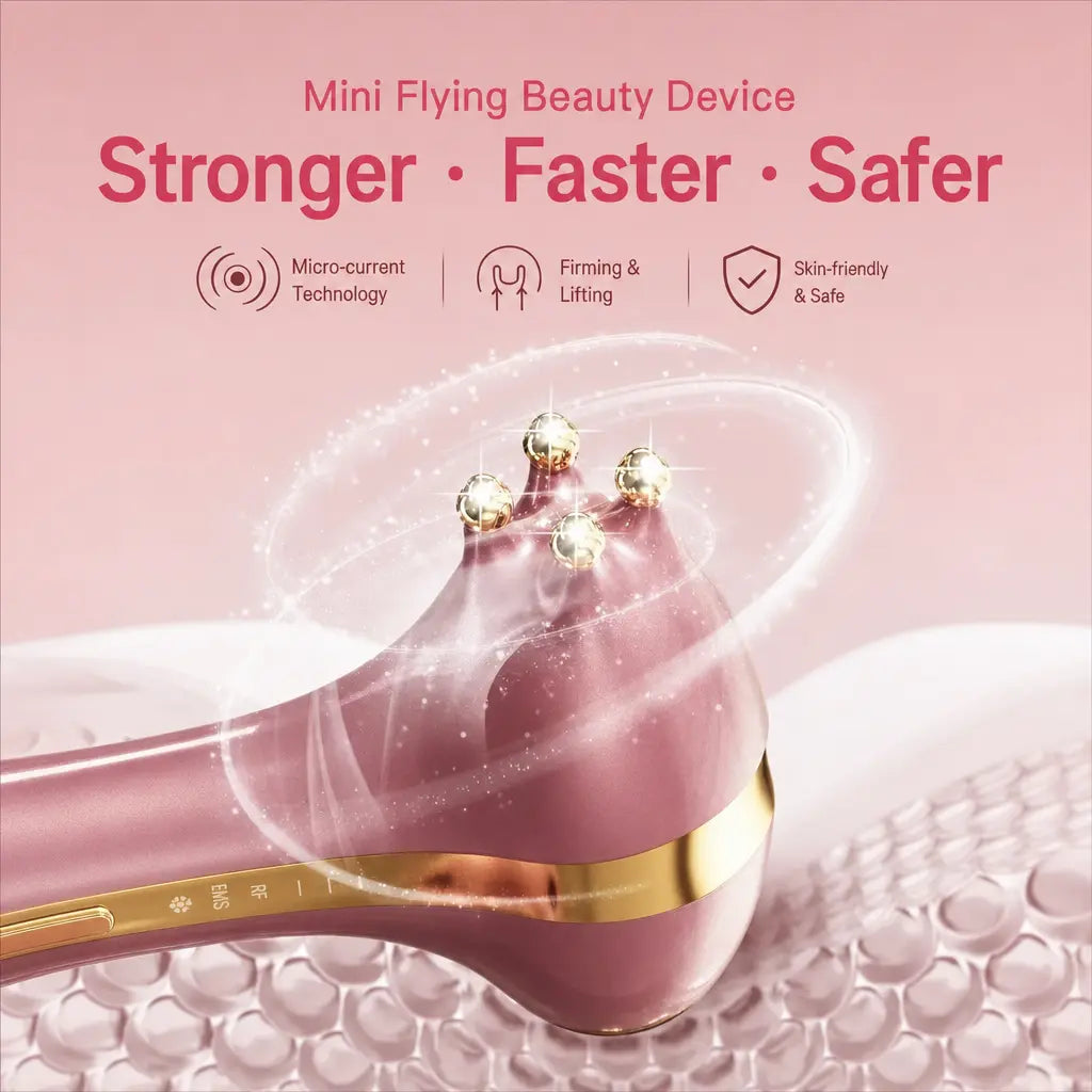 Katalyst 3-in-1 RF Beauty Device — RF + EMS + Cooling, 24K Gold Tip