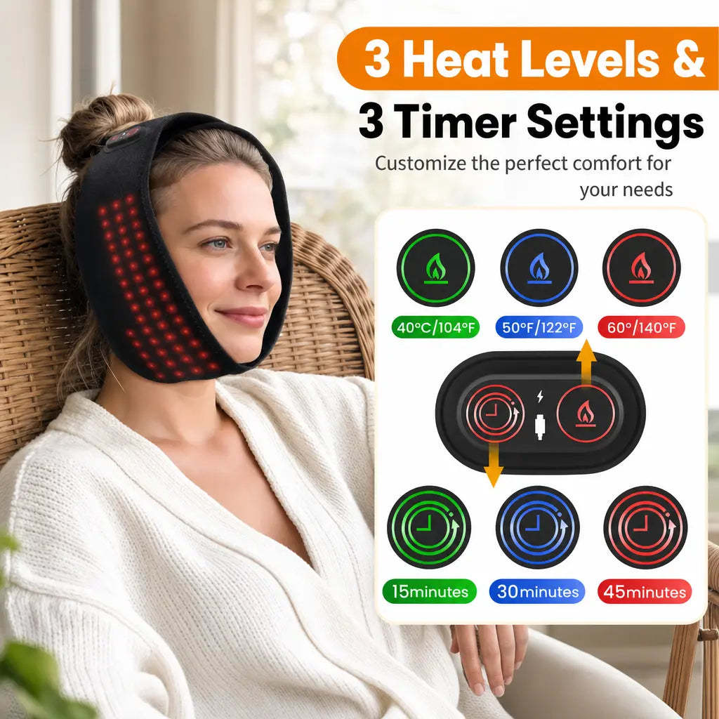 Katalyst Cordless TMJ Red Light Wrap — 100-Point Matrix, Multi-Body Use