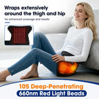 Katalyst Cordless Hip & Thigh Therapy Wrap — Red Light + Heat + Vibration