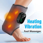 Cordless Red Light Therapy Ankle Brace with Heat & Vibration | 40pcs Triple-Core LEDs