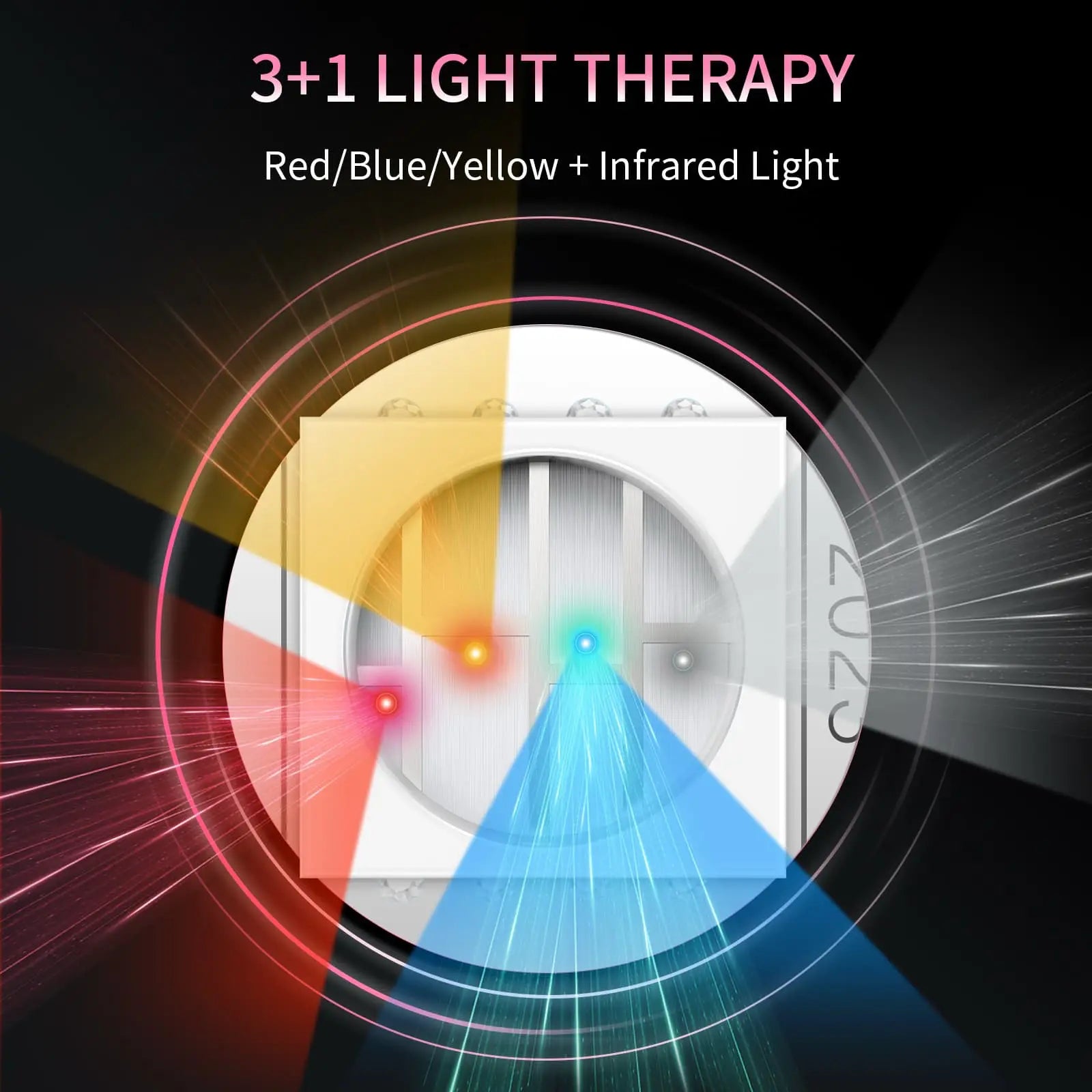 Katalyst LED Therapy Mask 288 LEDs - close-up detail