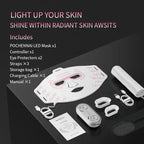 Katalyst LED Therapy Mask 288 LEDs - controls and settings