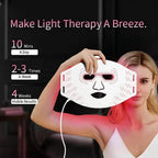 KATALYST LuminaRed Ultra LED Mask — easy 10-minute wellness routine 2 to 3 times per week