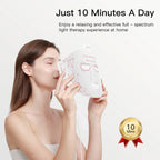 Katalyst LuminaRed Ultra LED Mask - 4-Wavelength Light Therapy Device with 288 Beams for Anti-Aging, Wrinkle Reduction & Skin Rejuvenation