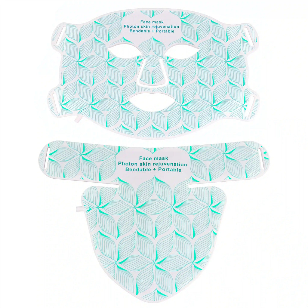7-Color LED Photon Therapy Mask Face Neck - main product view