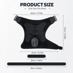 KATALYST cordless red light shoulder massager packaging showing the product box, extension strap, and USB-C cable